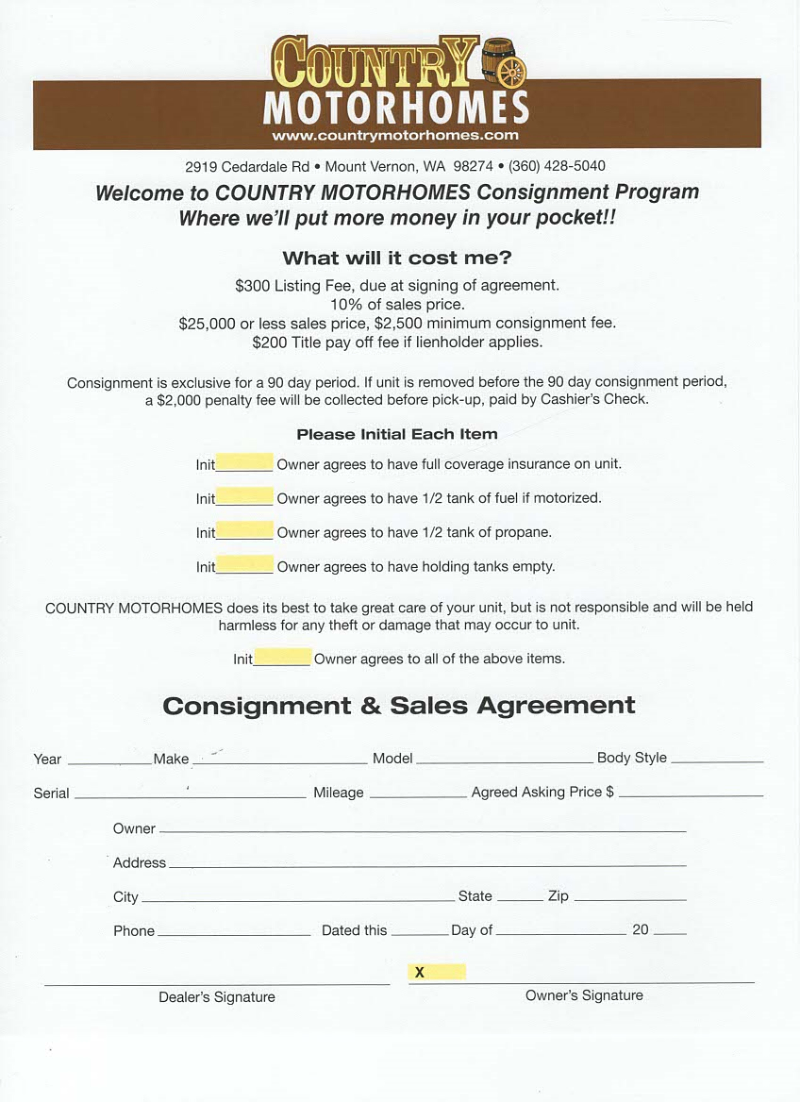 View Consignment PDF